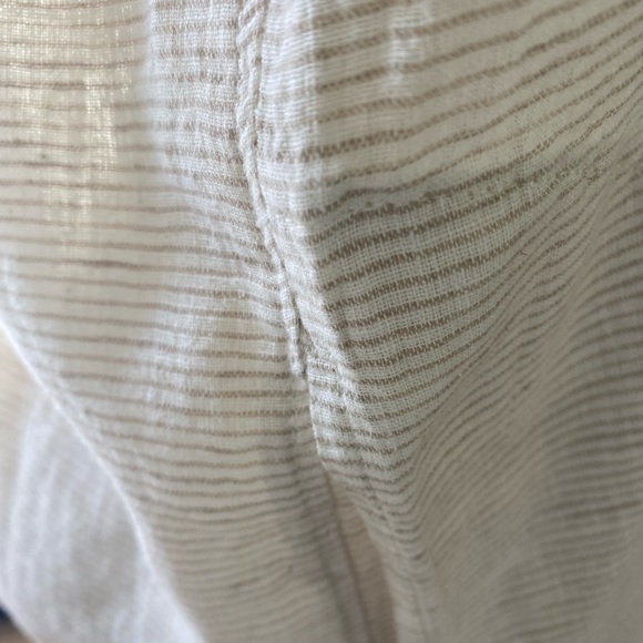 NEW LL Bean Textured Linen Anorak Size S - Picture 6 of 10